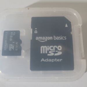 Amazon Basics MicroSD Card with Adapter